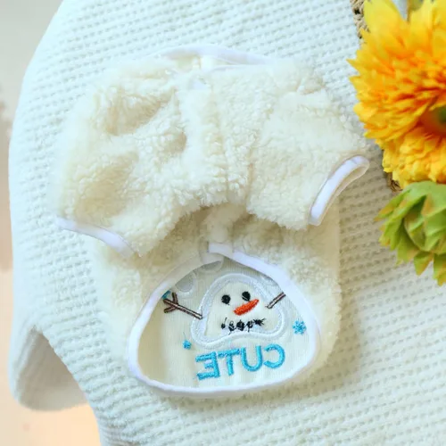 Miniatura 6 de Suéter de Navidad para perro con capucha para perro, chaquetas para gatos, ropa para perro, ropa para perro, cálido, suave, acogedor, abrigo