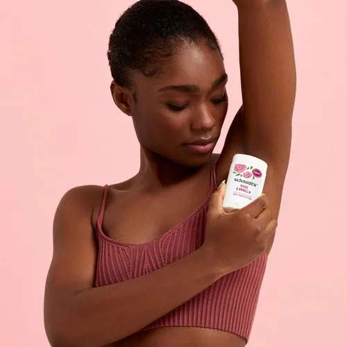 Miniatura 5 de Schmidt's Desodorante vegano sin aluminio rosa y vainilla con protección contra olores las 24 horas para mujeres y hombres, ingredientes naturales