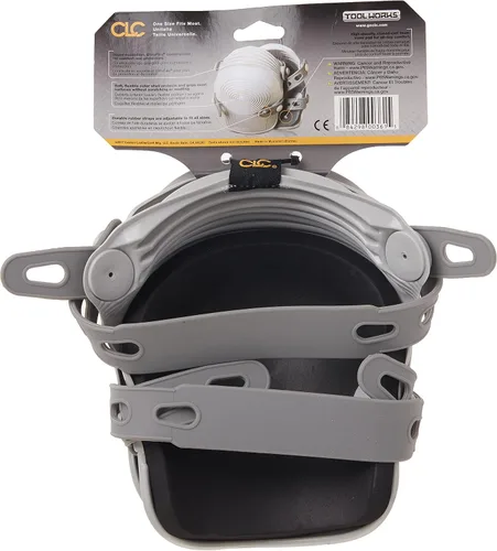 Miniatura 6 de CLC Custom Leathercraft 361 Ultraflex Rodilleras Antideslizantes Non-Skid, Plástico, Gris
