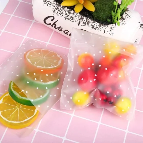 Miniatura 4 de Searik Bolsas autoadhesivas para galletas con sello de 4 x 6 pulgadas, bolsas de plástico de celofán individuales de 4 mils, para bodas, fiestas