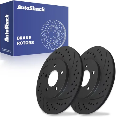 Miniatura 9 de AutoShack 11.92" (302.7 mm) Rotores de freno ventilados delanteros con revestimiento de reemplazo para 2005-2012 Ford Escape 2005-2011 Mercury
