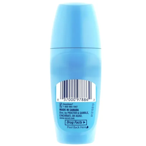 Miniatura 3 de Secret Antitranspirante original roll-on, polvo fresco, 1.8 oz