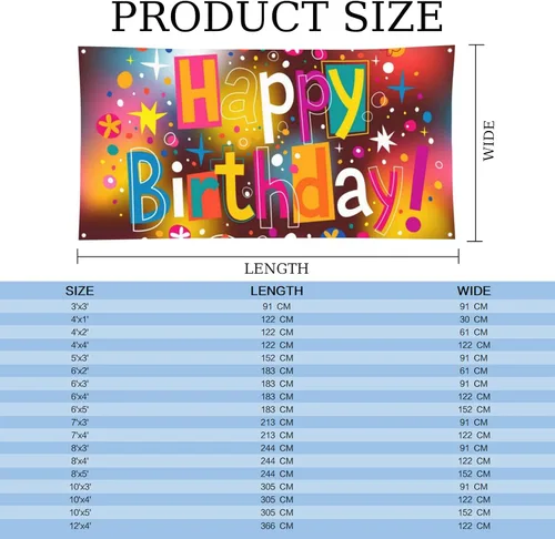 Miniatura 3 de Pancartas y letreros personalizados Pancarta personalizada con foto/texto personalizado Personalice pancartas para fiestas, negocios, cumpleaños al