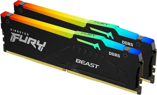 Miniatura 8 de Kingston FURY Beast - Memoria de escritorio RGB 32 GB (2 x 16 GB) 6000MT/s DDR5 CL30 AMD EXPO Kit de 2 KF560C30BBEAK2-32