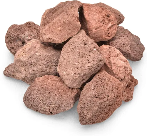 Miniatura 8 de Stanbroil Gránulos de roca de lava – Paisajismo decorativo para cuencos de fuego, hogueras, juegos de troncos de gas, chimeneas interiores