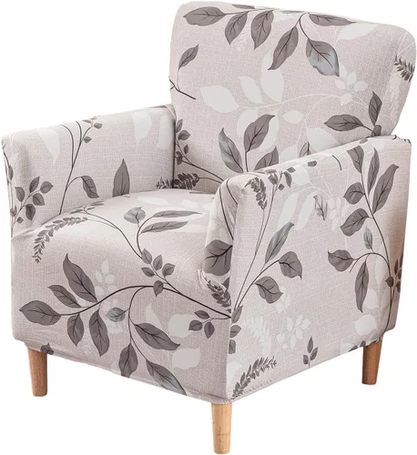 Miniatura 26 de Fundas de jacquard para sillón de banquete, fundas suaves para sillón, fundas elásticas de 1 pieza para sala de estar, funda antideslizante