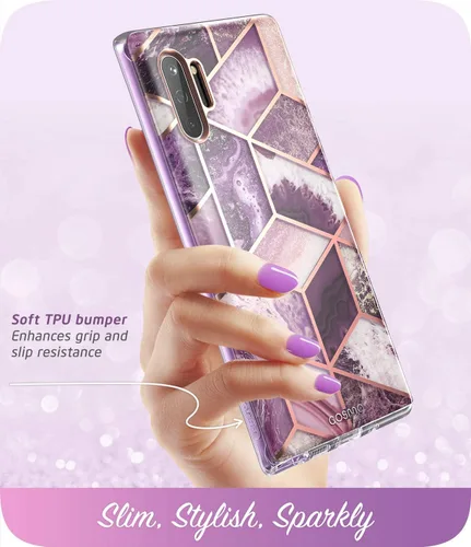 Miniatura 4 de i-Blason Cosmo Series - Funda para Galaxy Note 10 Plus/Note 10 Plus 5G 2019, color morado