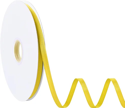 Miniatura 91 de Cinta blanca de grogrén de 1-1/2 pulgadas x 50 yardas para envolver regalos, muy adecuada para decoración de bodas, ramos, manualidades, costura