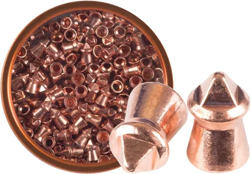 Gamo Luxor Cu Sharp Pellets de caza piramidales – Capa de cobre, sin plomo, punta piramidal, varios calibres