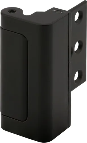 Miniatura 11 de Prime-Line U 11442 Cerradura de refuerzo de puerta – Añade alta seguridad adicional a tu hogar y evita la entrada no autorizada – Tope de 3 Latón