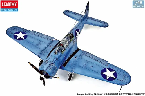 Miniatura 6 de Academy 12345 1/48 US Navy SBD-3 Dauntless, Operación Midway Modelo de plástico, color moldeado