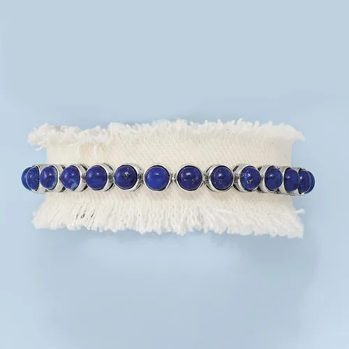 Miniatura 3 de Ross-Simons Pulsera de tenis con piedras preciosas en plata de ley de 15 quilates, Gema, Amatista