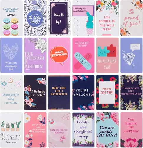 Miniatura 3 de Mr. Pen Tarjetas de aliento - 100 piezas, citas inspiradoras y motivacionales, tarjetas de bondad