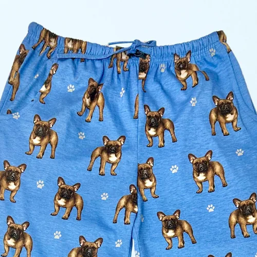 Miniatura 2 de Pet Lover Pantalones de pijama Nueva mezcla de algodón Todas las estaciones Pantalones de descanso de ajuste cómodo para mujeres y hombres 27