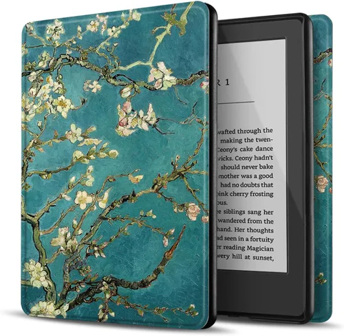 Miniatura 22 de TNP - Funda para Kindle de 10ª generación - Funda inteligente delgada y ligera con apagado y encendido automático para lector electrónico Amazon