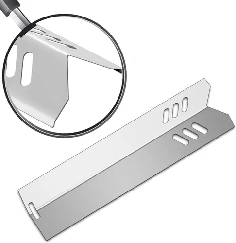 Miniatura 3 de Piezas de repuesto de parrilla de acero inoxidable de 15 pulgadas para Dyna-Glo DGF510SBP, Uniflame GBC1059WB, placas térmicas para parrilla