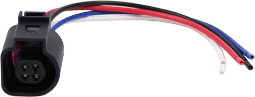 Miniatura 2 de MOTOKU Sensor de temperatura del refrigerante de agua de 4 pines con arnés de conector para Audi A4 A6 A4 A8 Quattro TT S4 S8 Allroad Quattro S6 RS6