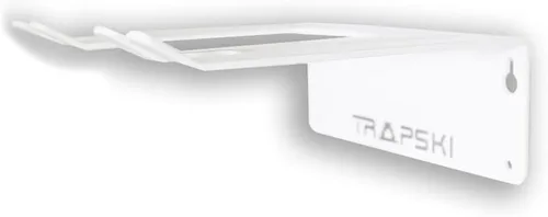 Miniatura 13 de TRAPAWAY Estante de pared Capacidad para 3 pares de esquís o tablas de snowboard por Bindings Organizador de garaje para herramientas,