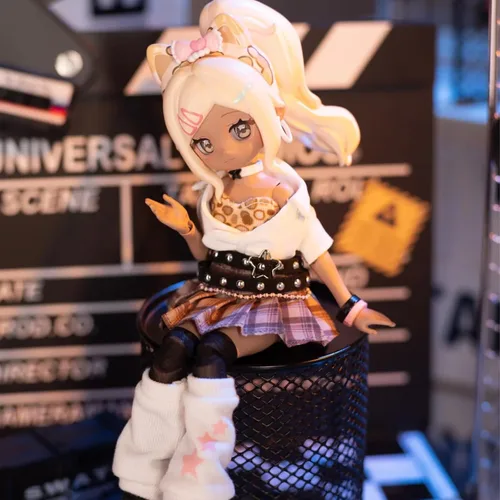 Miniatura 6 de CALEMBOU BJD Caja Sorpresa, Muñeca Articulada de 20cm de la Serie Mascotas Electrónicas Lindas, Muñeca de Vestir Linda con Articulaciones, Colección
