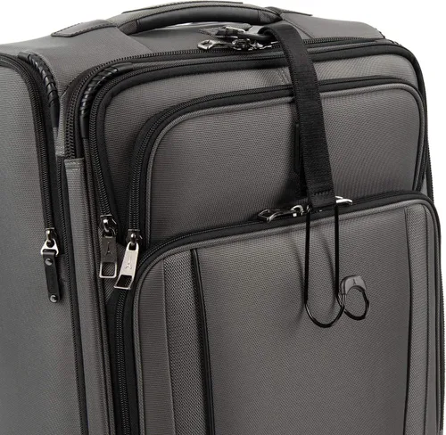 Miniatura 5 de Travelpro Crew Versapack Max Carry-On Exp Rollaboard, Gris (Titanium Grey), Crew Versapack Softside - Equipaje vertical expandible