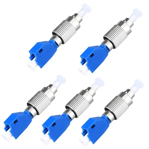 Miniatura 15 de Conector de fibra óptica, FC macho a LC hembra híbrido adaptador convertidor de fibra óptica compatible con medidor de potencia óptica localizador