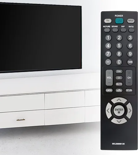 Miniatura 5 de MKJ36998126 Reemplazo remoto para LG TV 32LV2400 42LV4400 47LV4400 55LV4400 32LV2400-UA 47LV4400-UA 55LV4400-UA 42LV4400-UA 32LV24004UA 7LV440 0UA