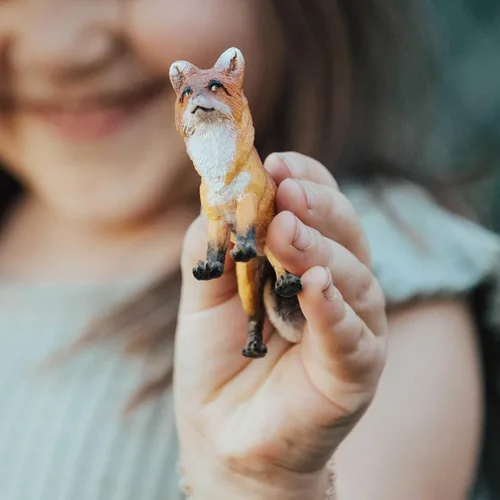 Miniatura 3 de Safari Ltd. Figura de zorro rojo – Figura detallada de plástico de 3.5 pulgadas – Divertido juguete educativo para niños, niñas y niños a partir