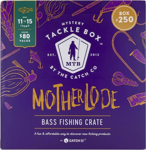 Miniatura 3 de Catch Co Caja de aparejos misteriosos Ultimate Motherlode Bass Fishing Bundle Caja de aparejos misteriosos Motherlode Caja de aparejos