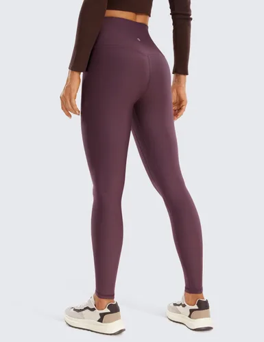 Miniatura 2 de CRZ YOGA Leggings térmicos con forro polar para mujer de 28 pulgadas, pantalones de senderismo cálidos para invierno, pantalones de yoga de cintura