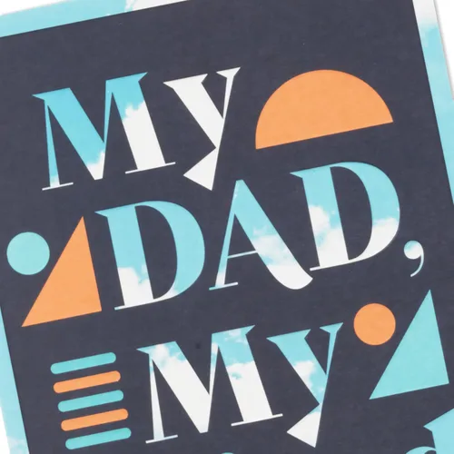 Miniatura 5 de Hallmark Tarjeta de cumpleaños para papá (Mi papá, mi amigo)