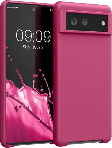Miniatura 314 de kwmobile Funda Compatible con Google Pixel 6 Pro - Funda de Teléfono de Silicona TPU con Acabado Suave - Azul Caribe
