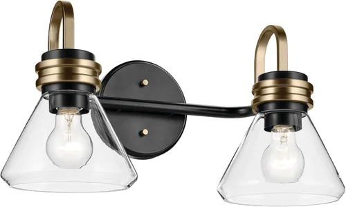 Miniatura 17 de Kichler Farum 55153CH - Aplique de pared de 1 luz de 7.25 pulgadas con cristal ópalo en cromo, para chimenea, cocina, dormitorio, pasillo o tocador
