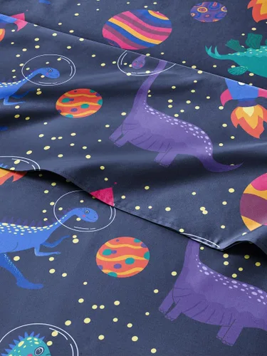 Miniatura 14 de Juego de sábanas de fútbol para niños tamaño Queen - 4 piezas de sábanas de fútbol - Ropa de cama con tema deportivo - Ultra suave, lindo y acogedor