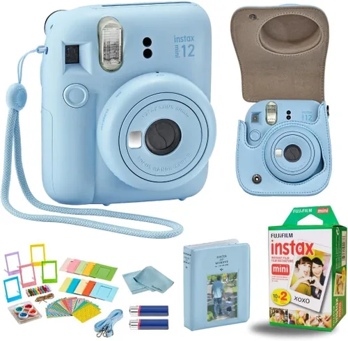 Miniatura 10 de Cámara instantánea Fujifilm Mini + paquete de accesorios y estuche personalizado compatible + Fujifilm Instant (20 disparos) álbum de fotos mini