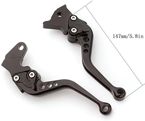 Miniatura 2 de FXCNC Palancas de embrague de freno ajustables cortas CNC para Tenere 700 2019-2021, Tracer 700 900 GT 2017-2021, NIKEN/GT 2019-2021, XV950 Racer