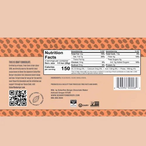 Miniatura 2 de Barra de Chocolate Scharffen Berger - Chocolate Negro - 62 Por Ciento Cacao - Semi-Amargo - Fino Artesanal - Barras de 3 onzas - Paquete de 12