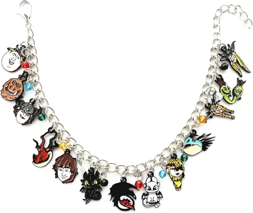 Miniatura 2 de Pulsera de dragón de metal para mujer, Zinc, 0