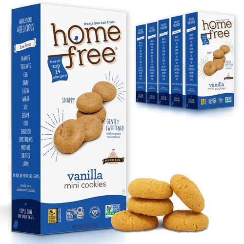 Miniatura 24 de Homefree Mini Caja de Galletas con Doble Chispas de Chocolate, Sin Gluten, Sin Nueces, Vegano, Seguro para la Escuela y Refrigerio Amigable