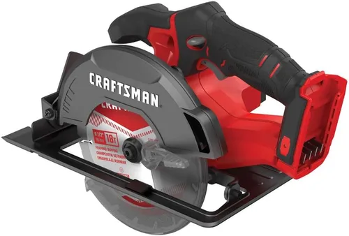 Miniatura 10 de CRAFTSMAN Sierra Circular Inalámbrica V20, 6-1/2 pulgadas, Solo Herramienta (CMCS500B)