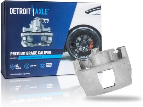 Miniatura 52 de Detroit Axle - 4 pinzas de freno para Honda Element 2003-2011 Pinzas de freno de disco con soportes 2004 2005 2006 2007 2008 2009 2010 reemplazo