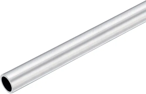 Miniatura 18 de uxcell Tubo redondo de aluminio 6063, tubo de 27 mm de diámetro exterior y 23 mm de diámetro interior de 400 mm de longitud para proyectos