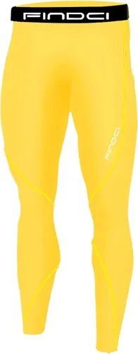 Miniatura 3 de 1Bests Conjunto deportivo para hombre, camiseta de compresión y pantalones ajustados para la piel, manga larga, secado rápido, para gimnasio, yoga