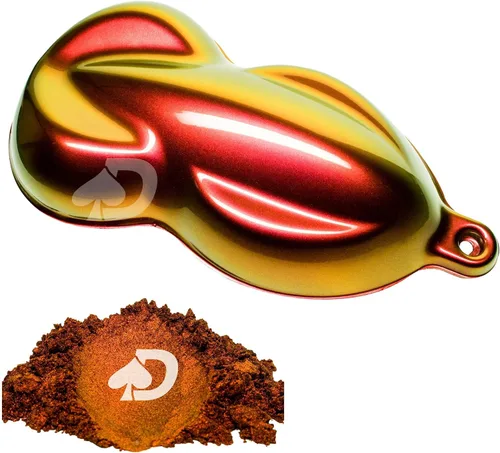 Miniatura 25 de 0.18 oz Arson SuperShift Pearl Polvo de mica camaleón intenso Pigmento de cambio de color para pintura Pigmento camaleón para pintura Polvo