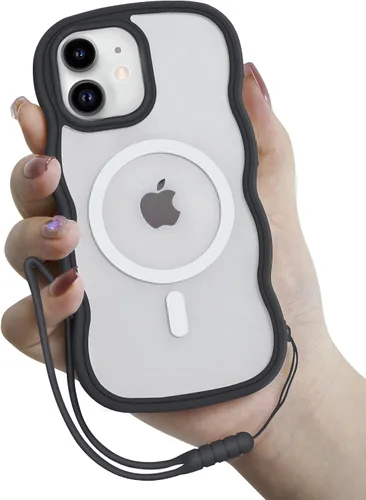 Miniatura 31 de Funda magnética para iPhone 13 Pro Max, funda transparente para iPhone 13 Pro Max, bonita funda para iPhone 13 Pro Max, funda protectora de TPU