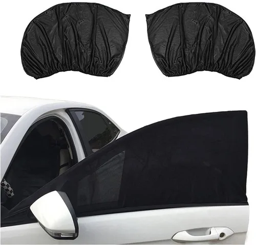 Parasol universal para ventana lateral de coche, 2 unidades, cubierta de parasol para ventana delantera de automóvil (49.2 x 20.5 in)