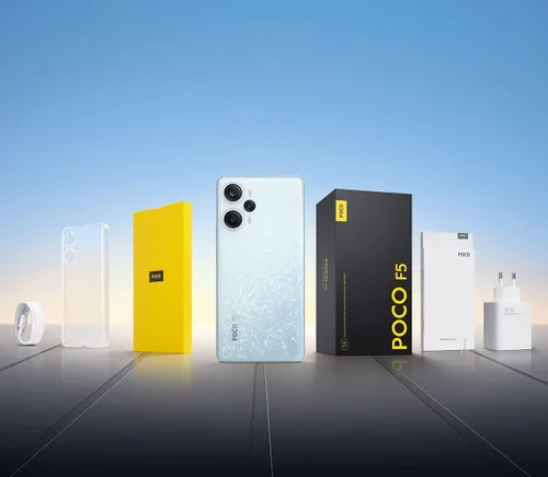 Miniatura 5 de XIAOMI Poco F5 5G + 4G LTE 256 GB + 12 GB versión global desbloqueada 6.67 pulgadas, 120Hz 64Mp triple cámara (Tmobile Mint Tello Metro USA Market)