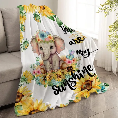 Miniatura 7 de Manta de bebé personalizada con nombre, manta personalizada con nombre de elefante, regalos para recién nacidos, mantas súper suaves para cama