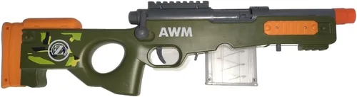 Miniatura 6 de AGM MASTECH AWM - Juego de lanzador de conchas, 40 dardos de espuma oficiales, 12 conchas, 2 cargadores. Juego divertido para niños y niñas, niños