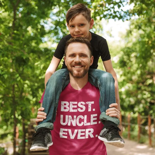 Miniatura 2 de Camiseta con texto en inglés "Best Dad & Uncle Ever", divertida camiseta sarcástica para papá, linda broma para hombre, regalo para papá y tío