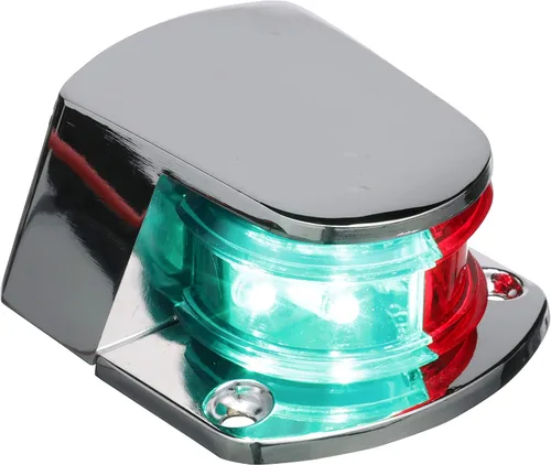 Miniatura 4 de SEACHOICE Luz de arco LED, navegación marina, cromo bicolor, visibilidad de 1 milla para vela o lanchas motoras de menos de 39 pies